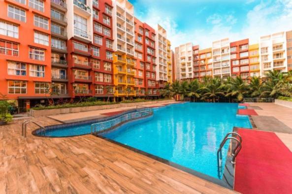 Good Stay Pool View Stylish Studio Apartment,6Km From Airport, 307 Dabolim Dış mekan fotoğraf